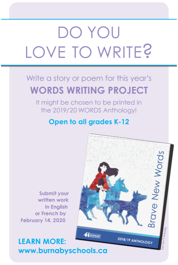 Burnaby School District Words Writing Project